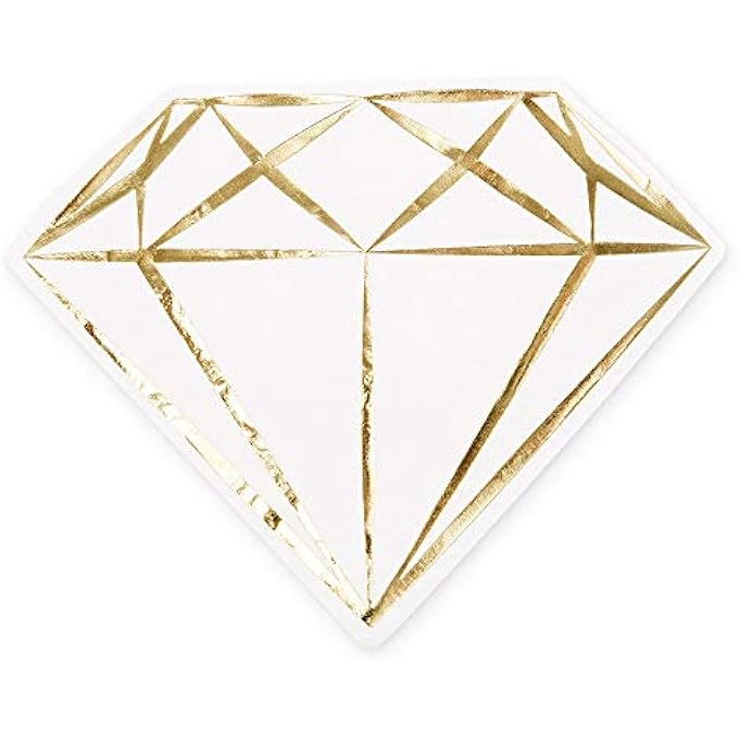 CUTE SPECIAL OCCASION PAPER PARTY NAPKINDIAMONDSET OF 40 - Image 1